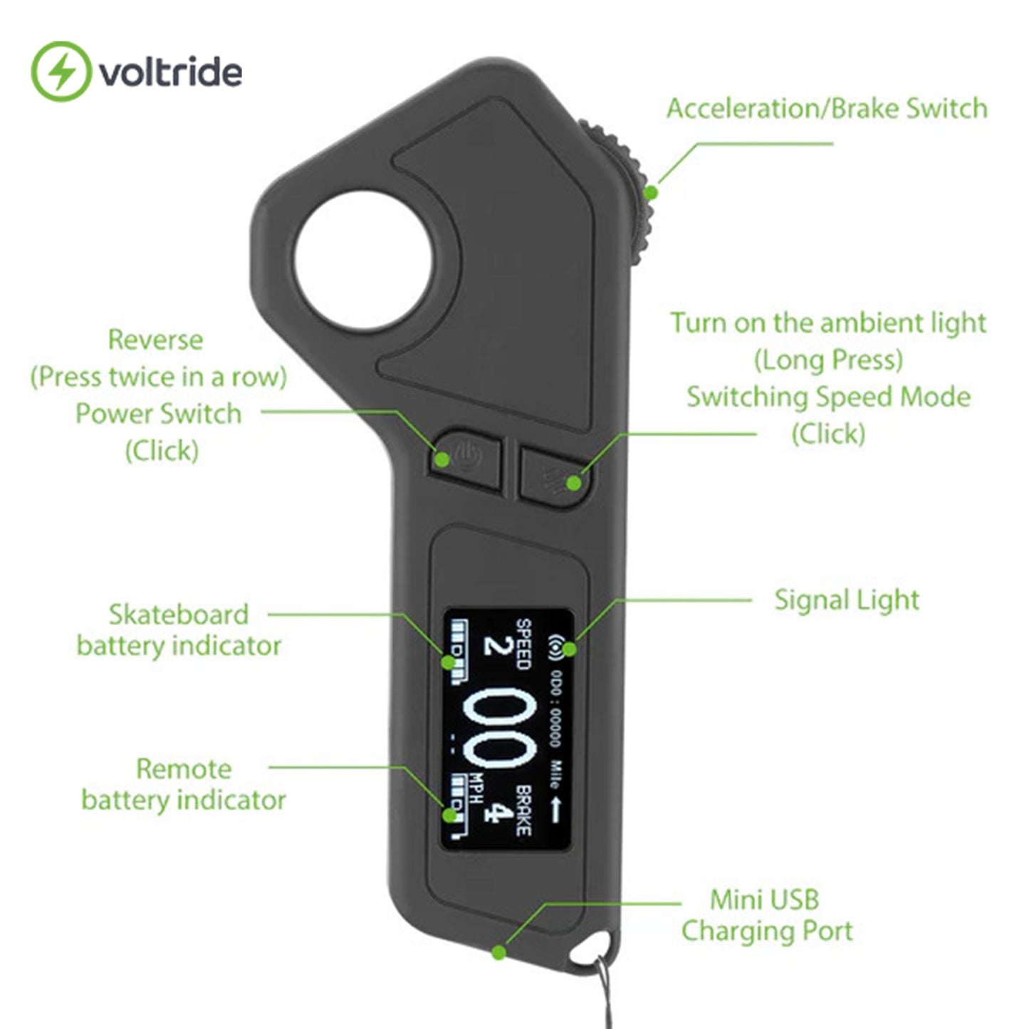 VoltRide V8 Pro – Power. Light. Control.